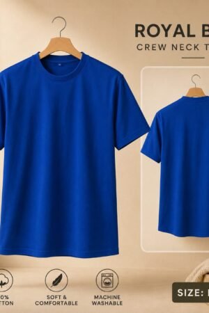 Royal Blue Mens T shirt