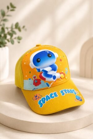 CAP YELLOW WITH BLUE SHADE